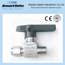 Stainless Steel Panel Sleeve Ball Valve